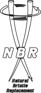NBR NATURAL BRISTLE REPLACEMENT trademark