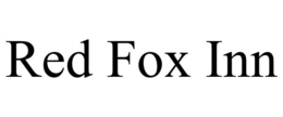 RED FOX INN trademark