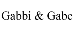 GABBI & GABE trademark