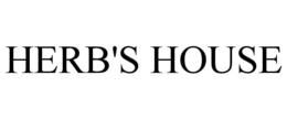HERB'S HOUSE trademark