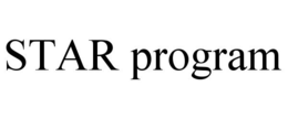 STAR PROGRAM trademark