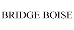 BRIDGE BOISE trademark