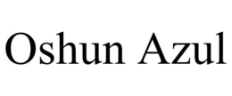 OSHUN AZUL trademark
