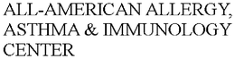 ALL-AMERICAN ALLERGY, ASTHMA & IMMUNOLOGY CENTER trademark