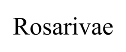 ROSARIVAE trademark