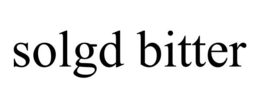 SOLGD BITTER trademark