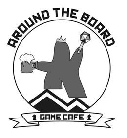 AROUND THE BOARD GAME CAFE trademark
