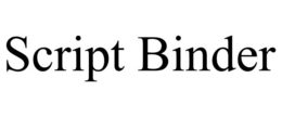 SCRIPT BINDER trademark