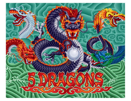5 DRAGONS trademark