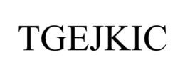 TGEJKIC trademark