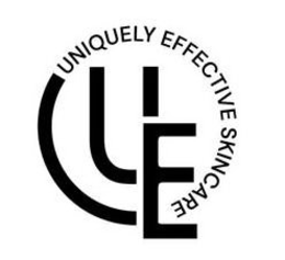 UE UNIQUELY EFFECTIVE SKINCARE trademark
