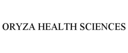 ORYZA HEALTH SCIENCES trademark