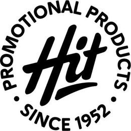 HIT PROMOTIONAL PRODUCTS SINCE 1952 trademark