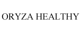 ORYZA HEALTHY trademark