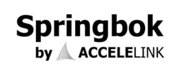 SPRINGBOK BY ACCELELINK trademark