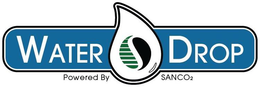 WATER DROP POWERED BY SANCO2 trademark