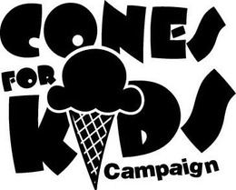 CONES FOR KIDS CAMPAIGN trademark