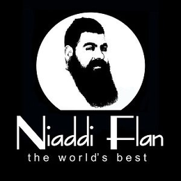 NIADDI FLAN THE WORLD'S BEST trademark