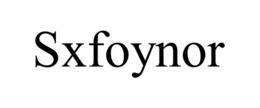 SXFOYNOR trademark