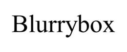 BLURRYBOX trademark