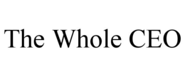 THE WHOLE CEO trademark