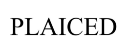 PLAICED trademark