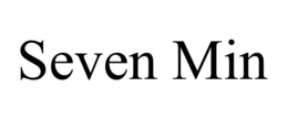 SEVEN MIN trademark