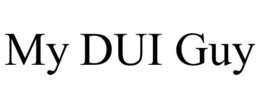 MY DUI GUY trademark