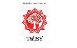 THE WORLD IS YOURS...DRINK IT UP! AND TWISY trademark