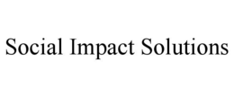 SOCIAL IMPACT SOLUTIONS trademark