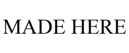MADE HERE trademark