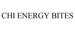 CHI ENERGY BITES trademark