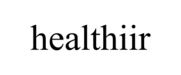 HEALTHIIR trademark
