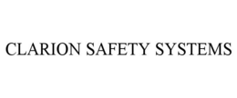 CLARION SAFETY SYSTEMS trademark