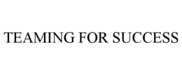 TEAMING FOR SUCCESS trademark