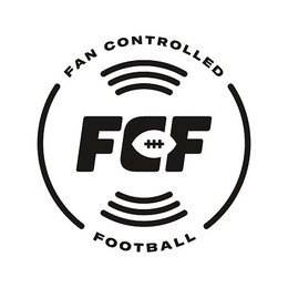 FAN CONTROLLED FCF FOOTBALL trademark
