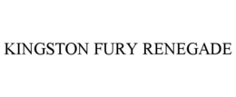 KINGSTON FURY RENEGADE trademark