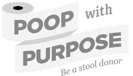 POOP WITH PURPOSE BE A STOOL DONOR trademark
