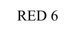 RED 6 trademark