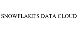 SNOWFLAKE'S DATA CLOUD trademark