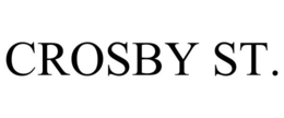 CROSBY ST. trademark
