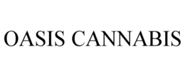 OASIS CANNABIS trademark