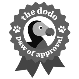 THE DODO PAW OF APPROVAL trademark