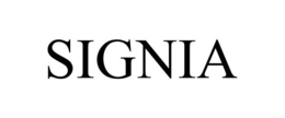 SIGNIA trademark