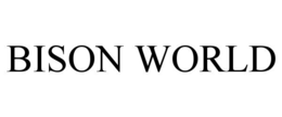 BISON WORLD trademark