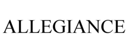 ALLEGIANCE trademark