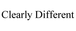 CLEARLY DIFFERENT trademark