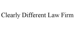 CLEARLY DIFFERENT LAW FIRM trademark