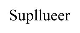 SUPLLUEER trademark