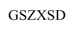 GSZXSD trademark